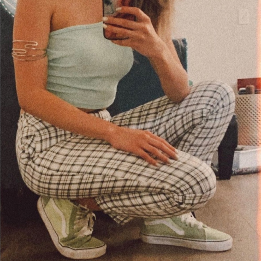Verge girl gingham pants